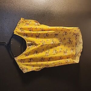 Yellow Flower Shirt